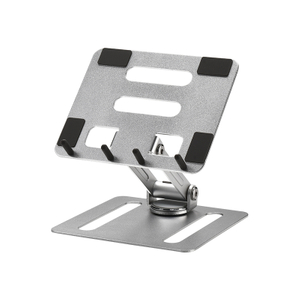 360° Rotation Retail Stores/Home Aluminium Alloy Desktop Display Stand Holder for Dual Phones Or Tablet