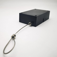 Positional Retractable Rectangle Desktop pullbox Tether